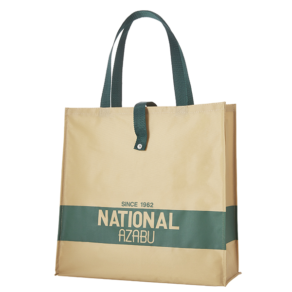 National Azabu / NATIONAL ORIGINAL FOLDING BAG BEIGE